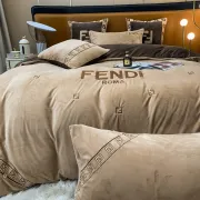Fendi Bedding Quilt Cover Pillowcase Bed Sheet Pillow #A48480