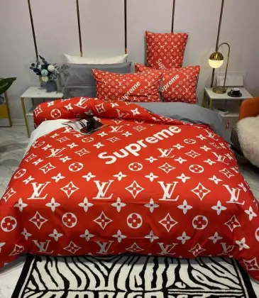 Supreme x L*V Bedding Quilt Cover Pillowcase Bed Sheet Pillow #A49389