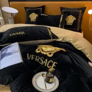 Versace Bedding Quilt Cover Pillowcase Bed Sheet Pillow #A48478
