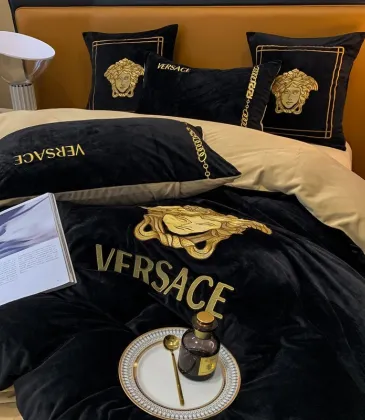 Versace Bedding Quilt Cover Pillowcase Bed Sheet Pillow #A48478