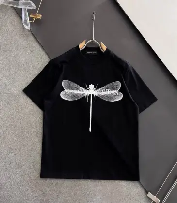 Alexander McQueen T-shirts dragonfly Black/White #A46881