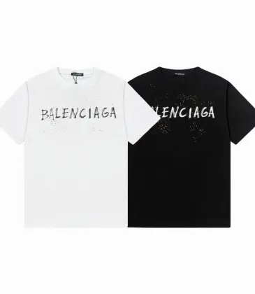 Balenciaga T-shirts for Men Black/White #A46895