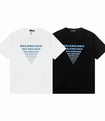 Balenciaga T-shirts for Men blue letters #A46891