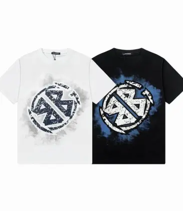 Balenciaga T-shirts for Men logo printing Black/White #A46894