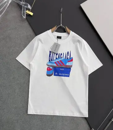 Balenciaga T-shirts for Men shoe Black/White #A46909