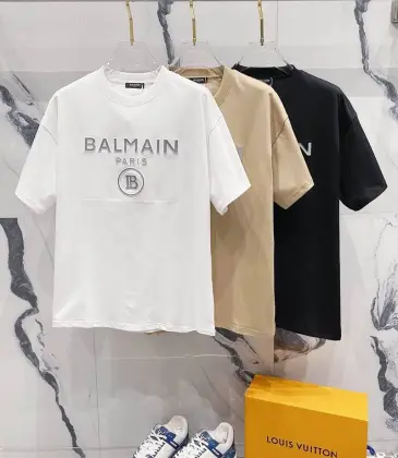 Balmain T-Shirts for men Black/White #A46950