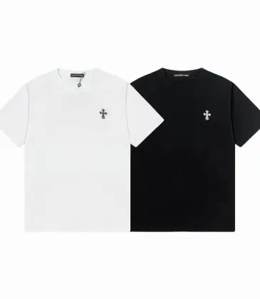 Chrome Hearts T-shirt for MEN  Black/White #A46964