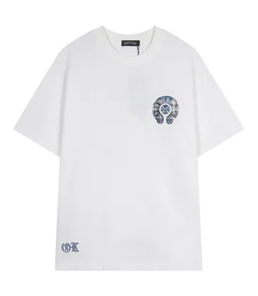 Chrome Hearts T-shirt for MEN Black/White/Green #A49055