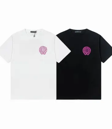 Chrome Hearts T-shirt for MEN red logo #A46963