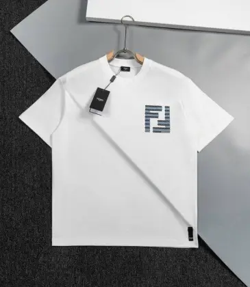 Fendi T-shirts for men Black/White #A47118