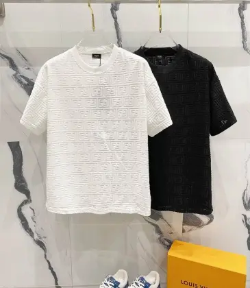 Fendi T-shirts for men Black/White #A47140