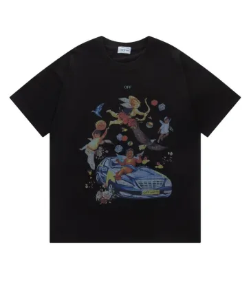 OFF WHITE T-Shirts for MEN Black/White #A47579