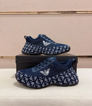 Luxury Blue Armani Athletic Shoes #A48656