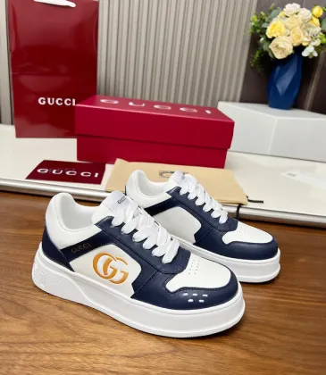  Unisex Shoes GG embossed sneaker Blue #A48992