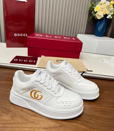  Unisex Shoes GG embossed sneaker White #A48991