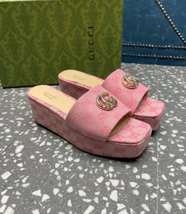  Shoes for Women's Canvas Slip On Platform Slide Sandals #A48978