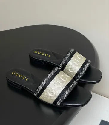 Gucci Shoes for Women's Gucci Slippers velvet-trimmed embroidered denim #A48880