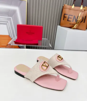 VALENTINO Slippers for women Garavani VLogo Signature Sandals Pink #A48773